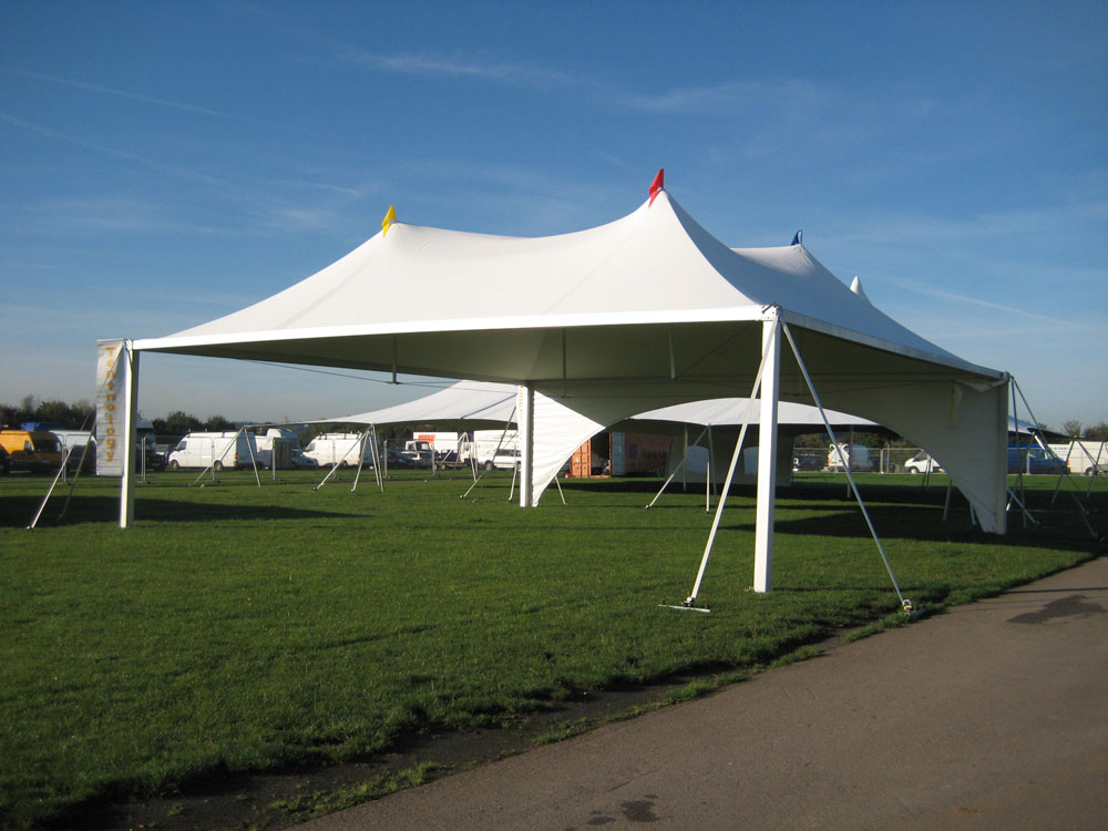 Large canopy outlet tents